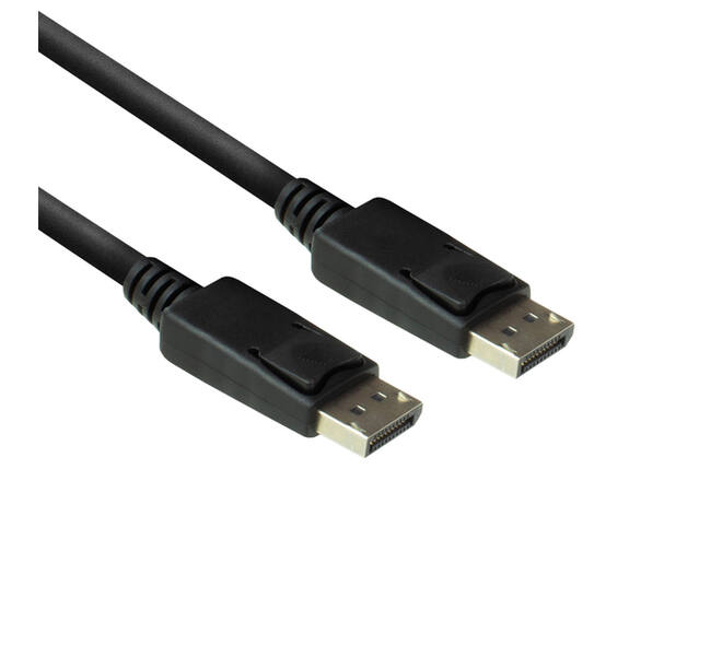 Kabel ACT DisplayPort 1 meter zwart