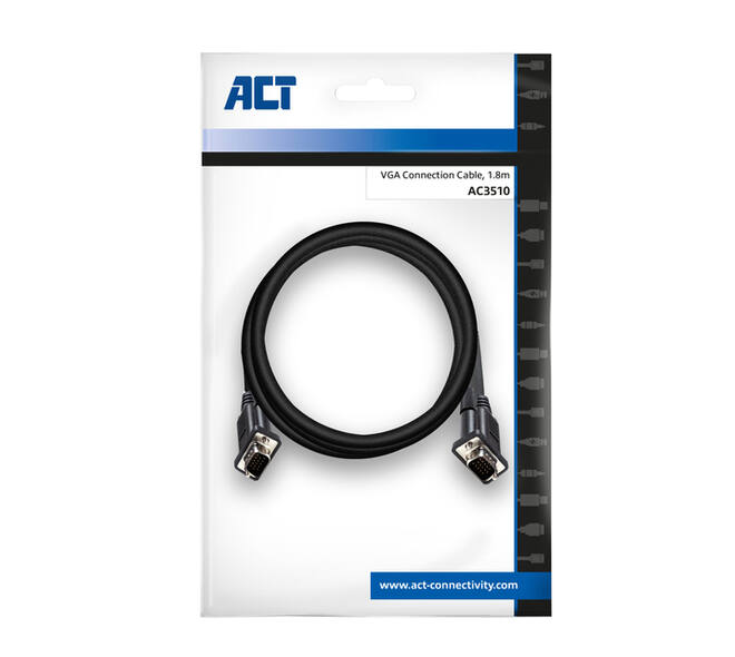 Kabel ACT VGA Monitor 1.8 meter