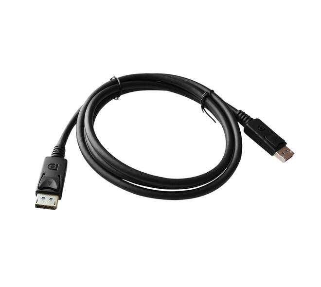 Kabel ACT DisplayPort 1.4 8K M-M 2 meter zwart