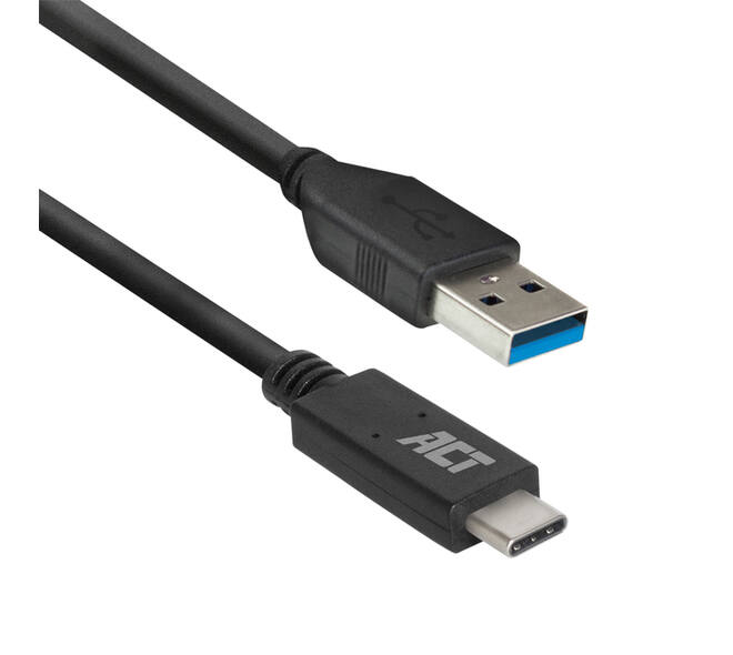 Kabel ACT USB A 3.2 naar USB-C 1 meter