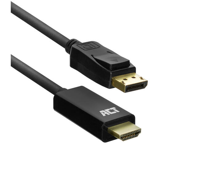 Kabel ACT DisplayPort naar HDMI 1,8 meter
