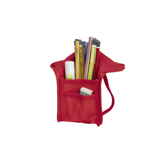 Pennenetui Oxford Stand-Up rood