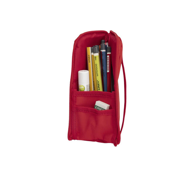 Pennenetui Oxford Stand-Up rood