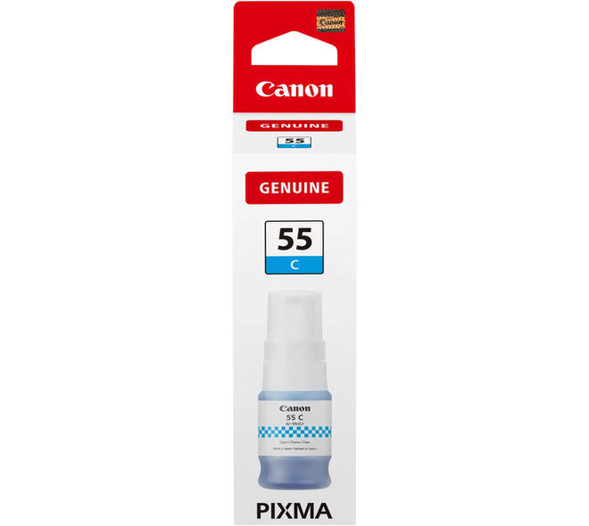 Navulinkt Canon GI-55 blauw