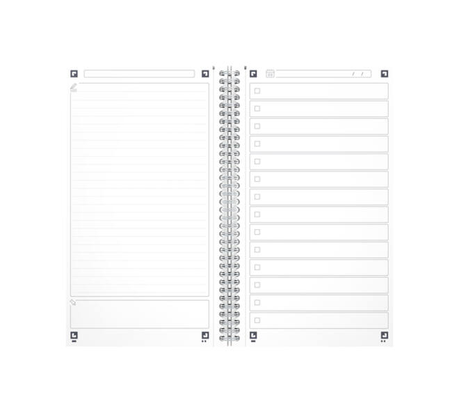 Task Manager Oxford 141x246 mm 115vel aqua