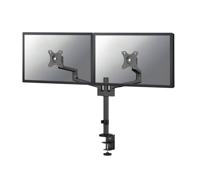 Monitorarm Neomounts NEXT Lite dual 17-27" zwart