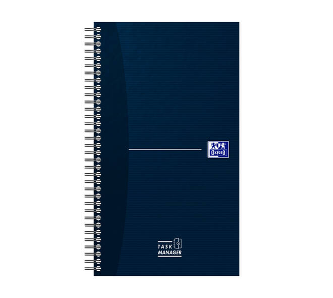 Task Manager Oxford 141x246 mm 115vel blauw