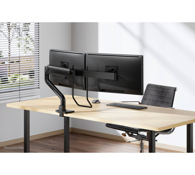 Monitorarm Neomounts NEXT One dual 17-32" zwart