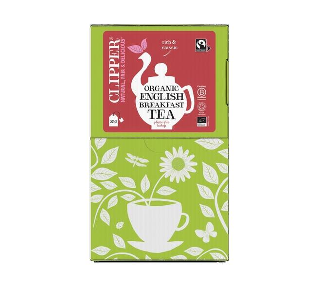 Thee Clipper English breakfast bio 250 zakjes