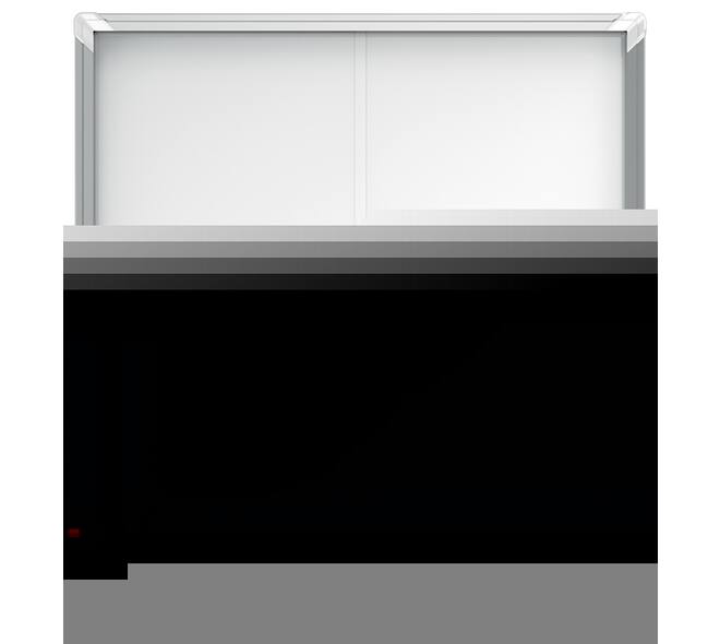 Binnenvitrine Nobo Premium Plus 12xA4 schuifdeur magnetisch