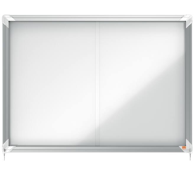 Binnenvitrine Nobo Premium Plus 8xA4 schuifdeur magnetisch