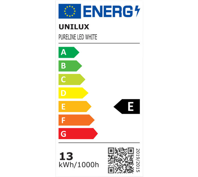 Bureaulamp Unilux Pureline led wit