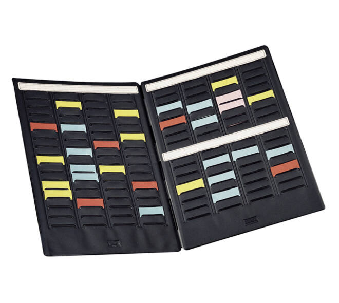 T-kaart mini planningsset 2 kleppen