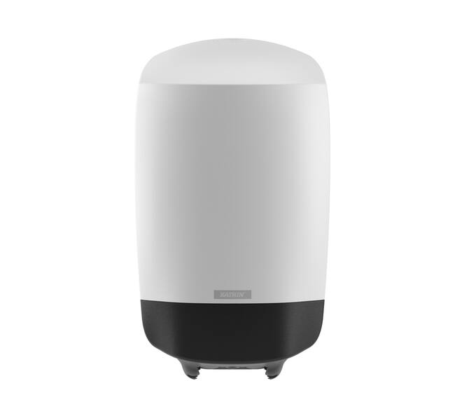 Poetspapierdispenser Katrin klein wit 82209