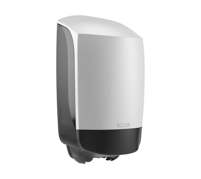 Poetspapierdispenser Katrin klein wit 82209