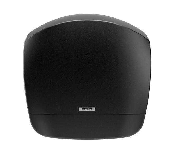Toiletpapierdispenser Katrin Gigant S jumbo klein zwart 82155