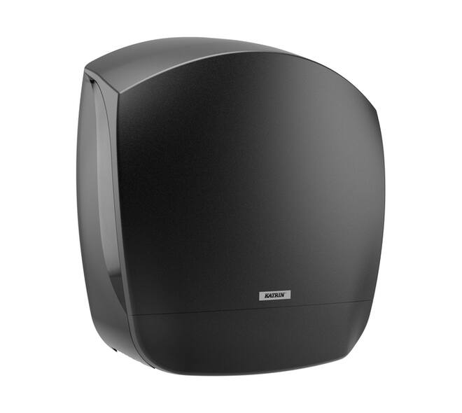 Toiletpapierdispenser Katrin Gigant L jumbo groot zwart 82186