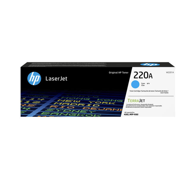 Tonercartridge HP W2201A 220A blauw