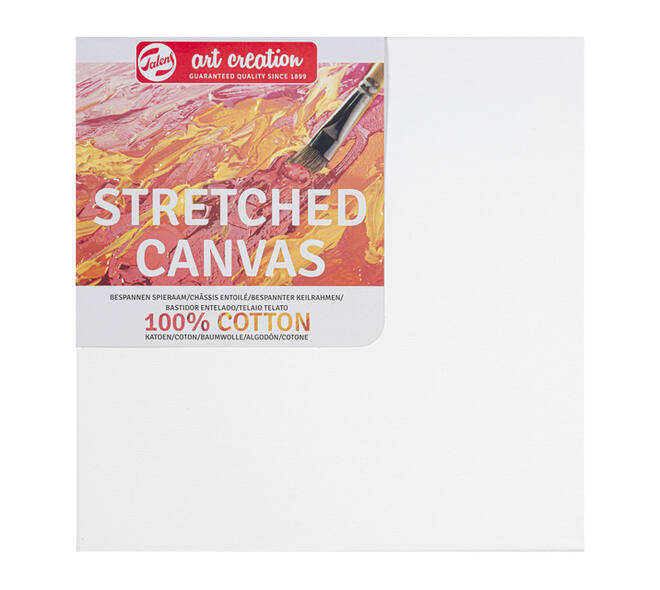 Canvasboard Talens Art Creation katoen 300x300mm wit