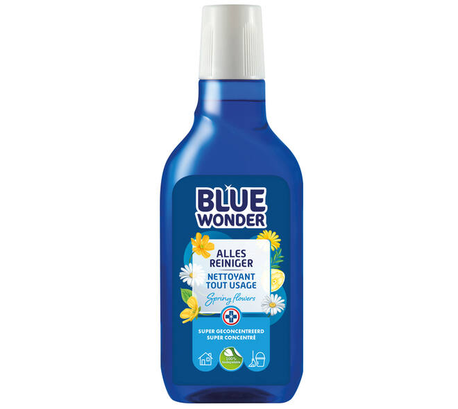 Allesreiniger Blue Wonder met dop dosering 750ml