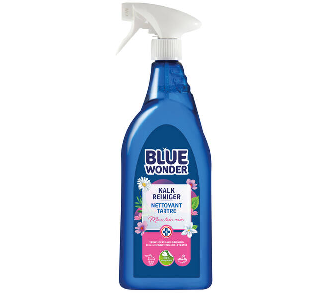 Sanitairreinger Blue Wonder Kalkreiniger spray 750ml