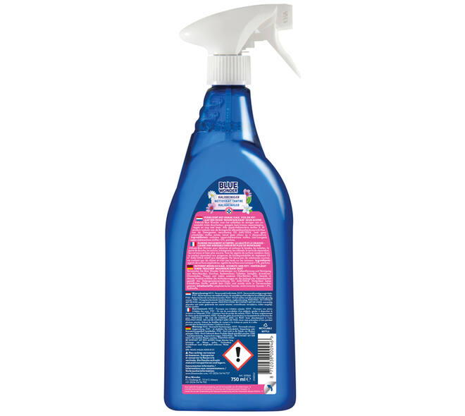 Sanitairreinger Blue Wonder Kalkreiniger spray 750ml