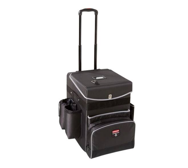 Trolley Rubbermaid Executive Quick Cart medium grijs