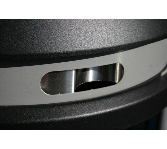 Asbak Rubbermaid Infinity XL staand zwart