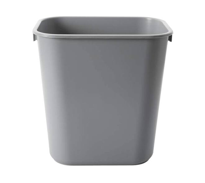 Afvalbak Rubbermaid klein 12 liter grijs