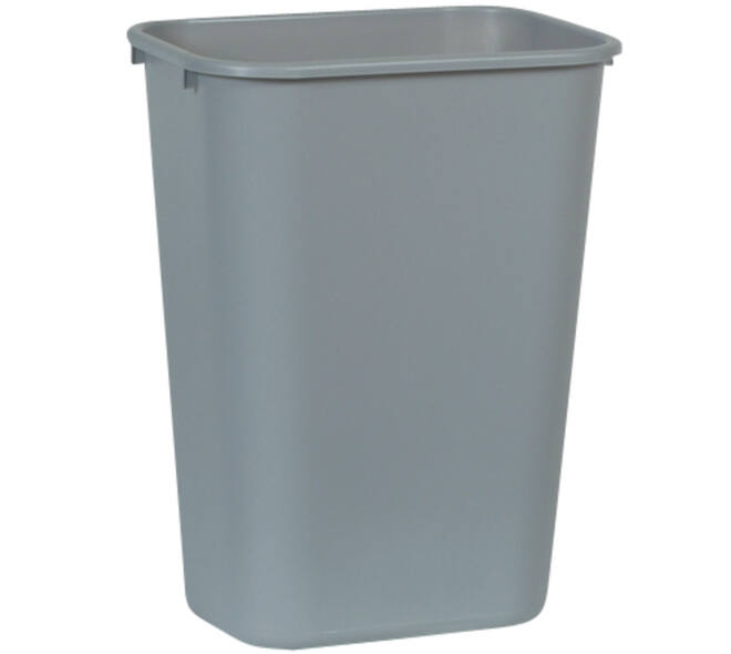 Afvalbak Rubbermaid groot 39 liter grijs