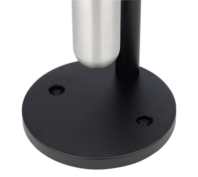 Asbak Rubbermaid Infinity vrijstaand RVS