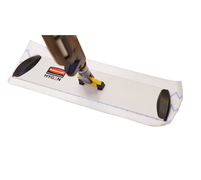Vlakmop Rubbermaid Hygen microvezel 150st wit
