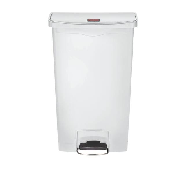 Pedaalemmer Rubbermaid Slim Jim Step-On 68liter wit