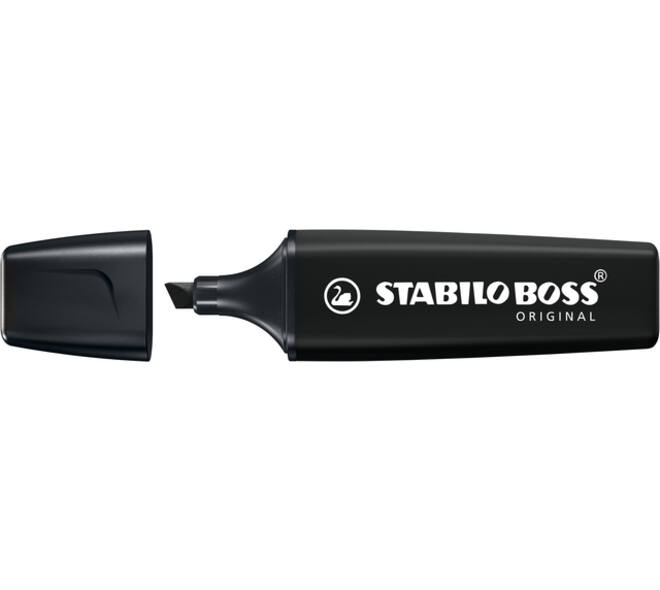 Markeerstift STABILO Boss Original 70/46 nature colors zwart