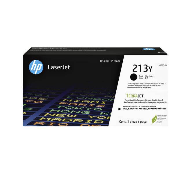 Tonercartridge HP W2130Y  213Y zwart