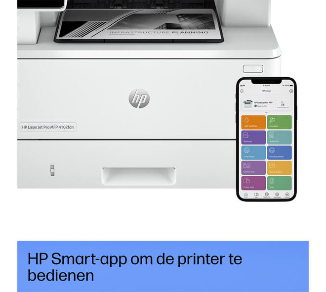 Multifunctional Laser printer HP laserjet 4102fdn