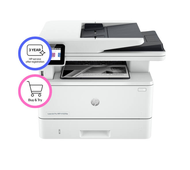 Multifunctional Laser printer HP laserjet 4102fdw