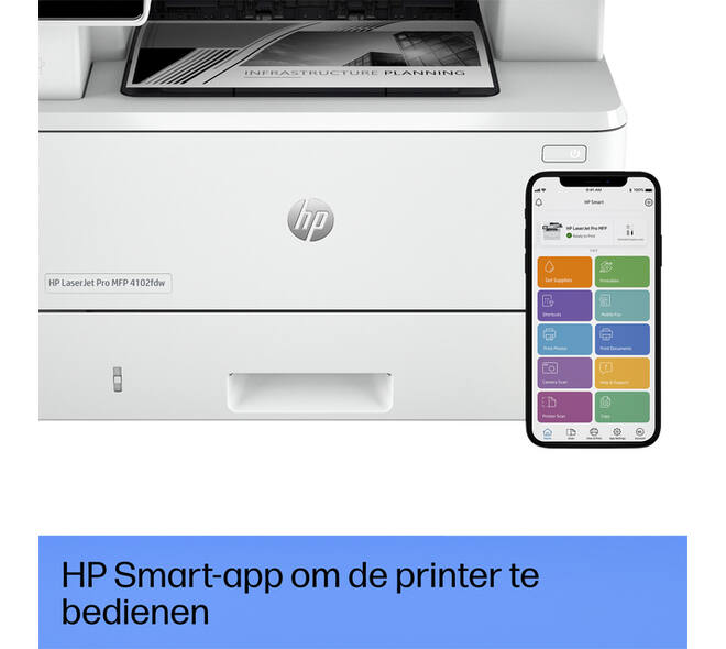 Multifunctional Laser printer HP laserjet 4102fdw