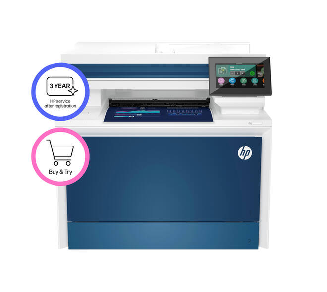 Multifunctional Laser printer HP Color LaserJet 4302fdw