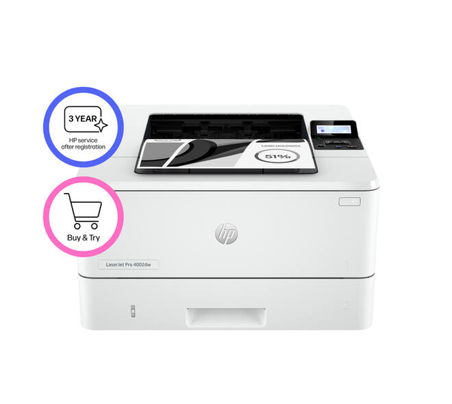 Printer laser HP LaserJet 4002dw
