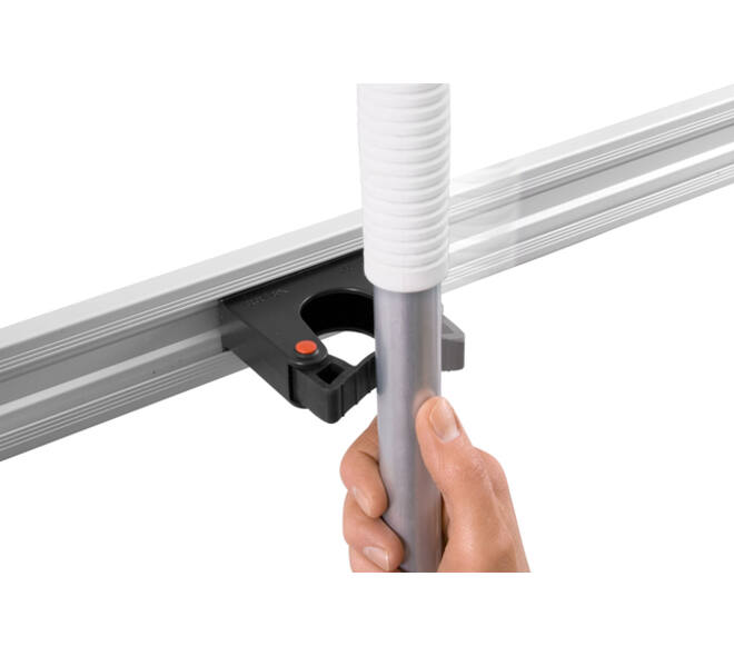 Wandhouder Toolflex met klemmen 50cm 3x ø 20/30 mm
