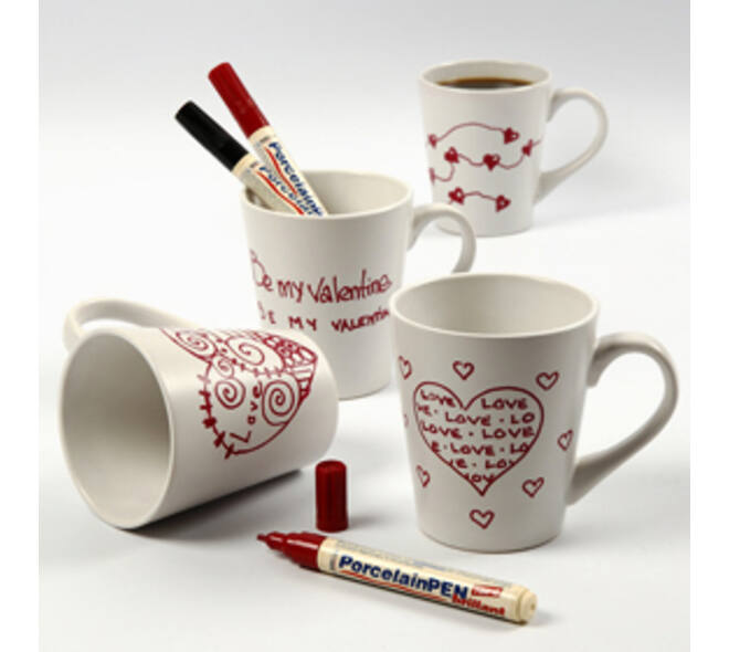 Mok Creativ Company wit hoogte 10cm