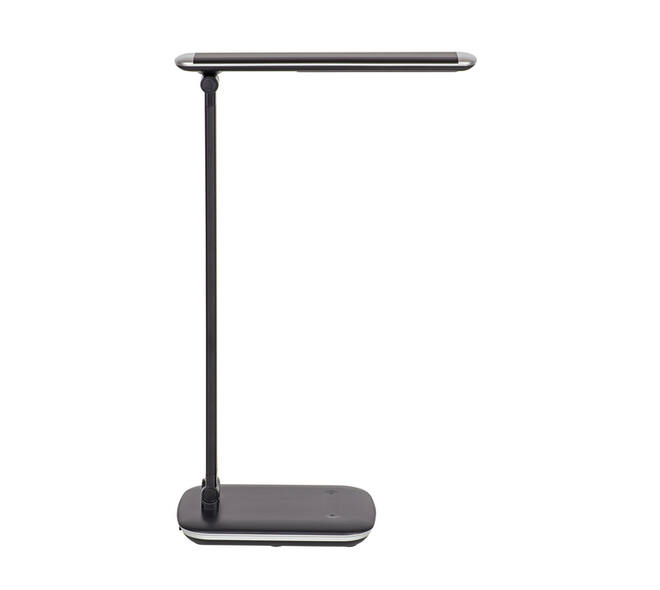 Bureaulamp MAUL Jazzy LED voet dimbaar + USB-poort zwart