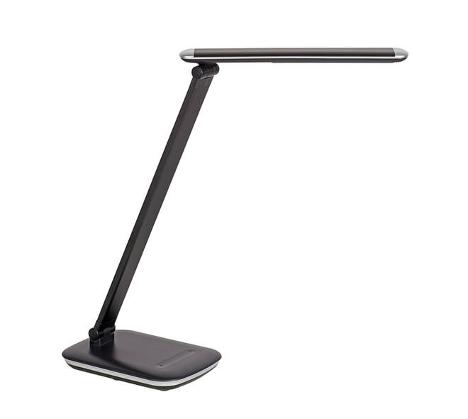 Bureaulamp MAUL Jazzy LED voet dimbaar + USB-poort zwart