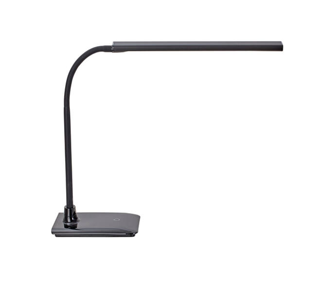 Bureaulamp MAUL Pirro LED dimbaar met voet zwart
