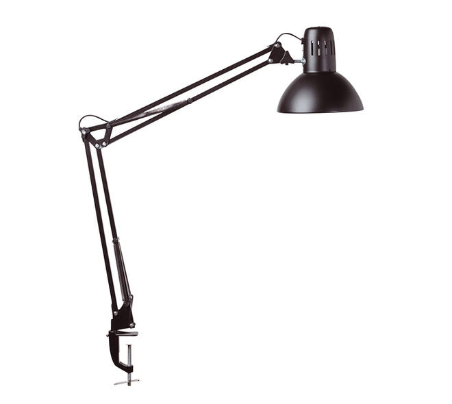 Bureaulamp MAUL Study tafelklem excl.LED lamp E27 zwart