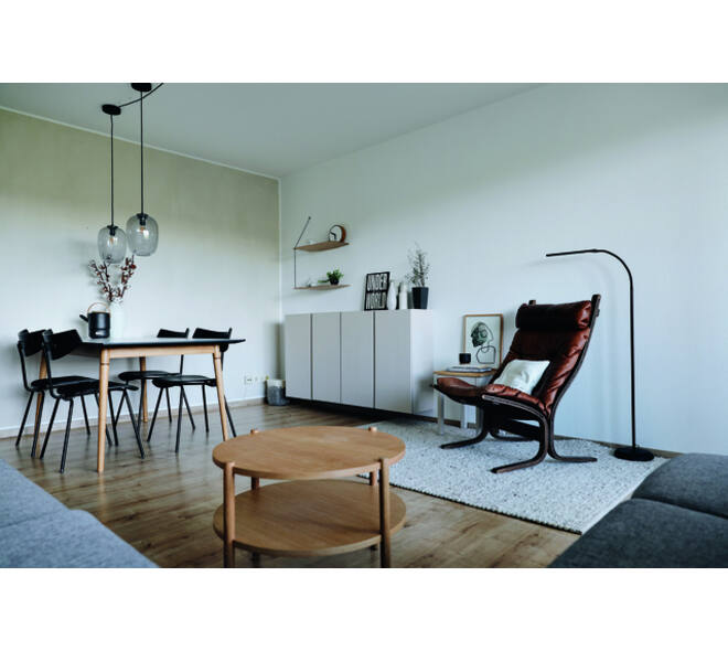Vloerlamp MAUL Pirro LED dimbaar zwart