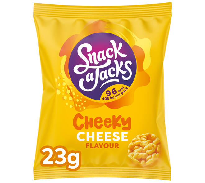 Mini rijstwafels Snack-a-Jacks cheese