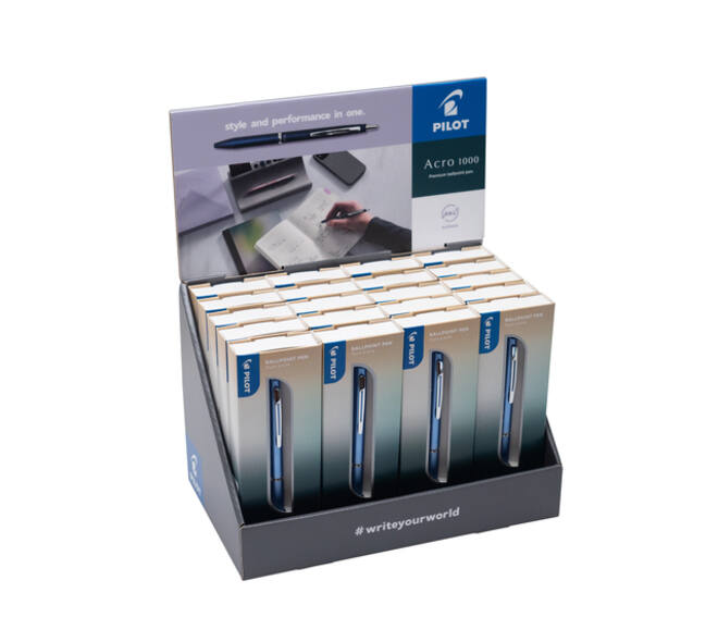 Balpen PILOT Acro 1000 medium assorti