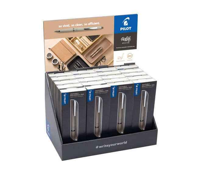 Rollerpen PILOT friXion Ball Zone medium assorti